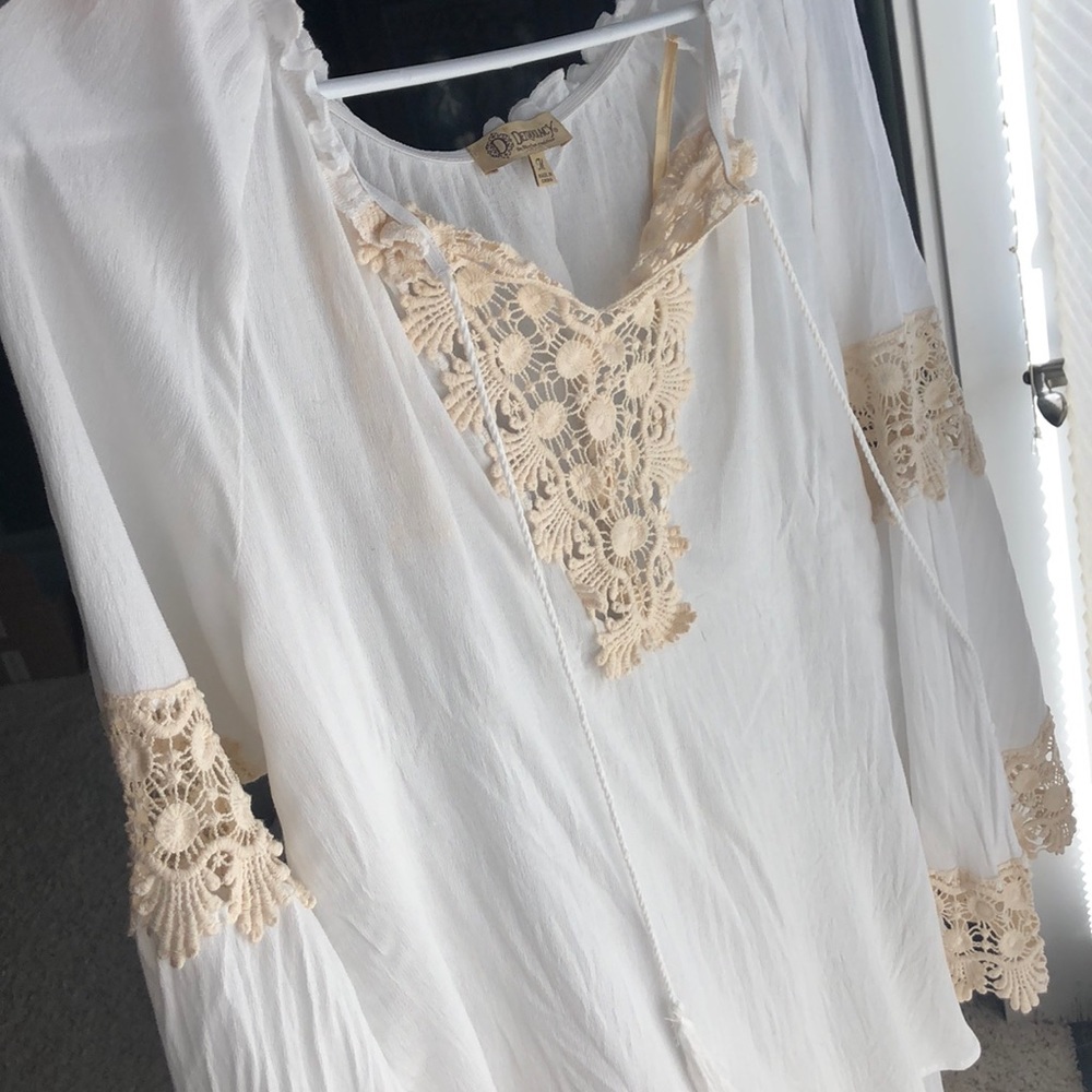 Boho long sleeve shirt